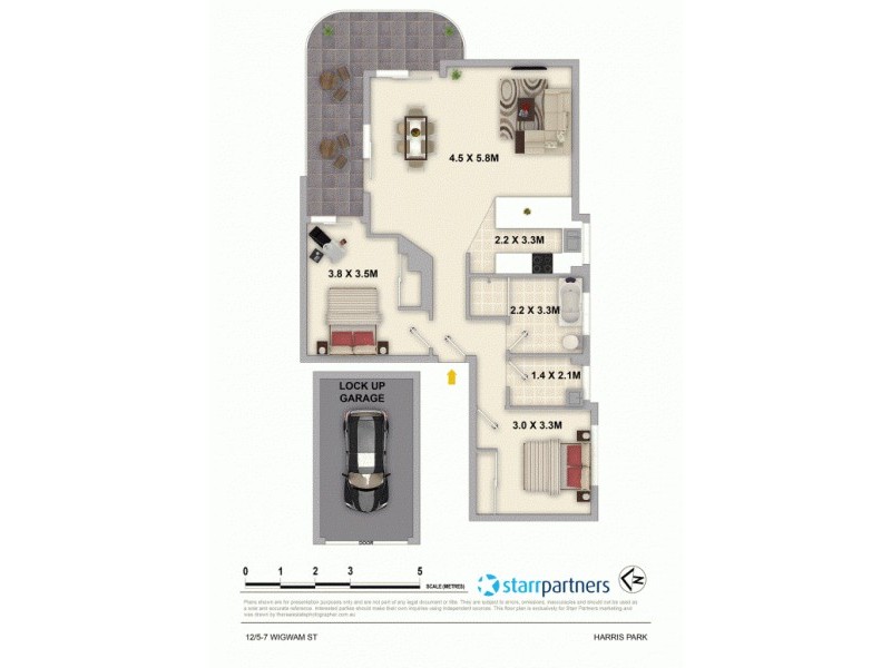 12/5-7 Wigram Street, Harris Park NSW 2150 Floorplan