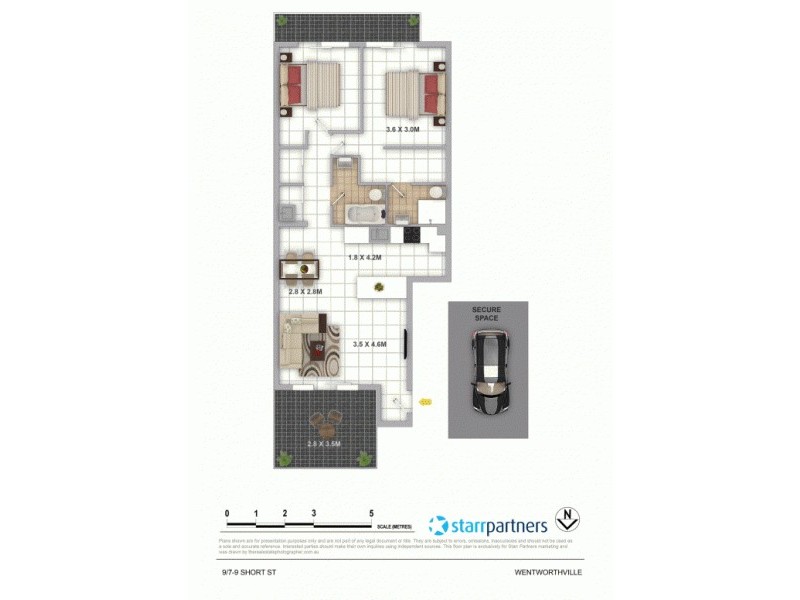 9/7-9 Short Street, Wentworthville NSW 2145 Floorplan