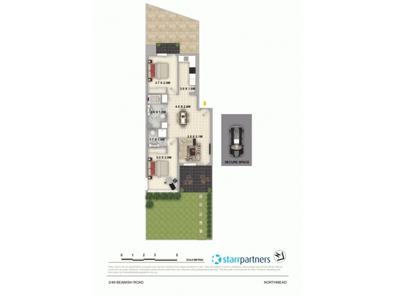 2/49-55 Beamish Road, Northmead NSW 2152 Floorplan