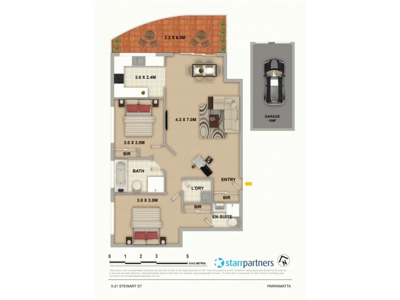 5/21 Stewart Street, Parramatta NSW 2150 Floorplan