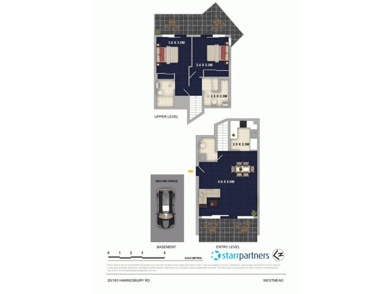 20/163 Hawkesbury Rd, Westmead NSW 2145 Floorplan