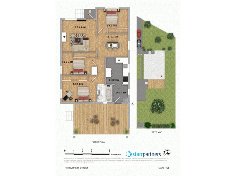 184 Burnett Street, Mays Hill NSW 2145 Floorplan