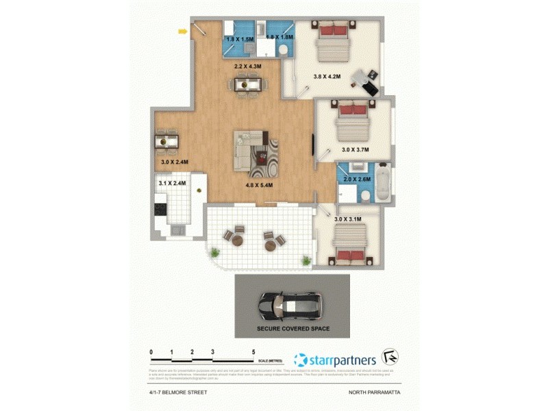 4/1-7 Belmore Street, North Parramatta NSW 2151 Floorplan