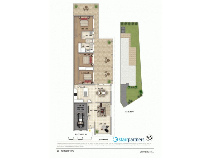 26 Torbert Ave, Quakers Hill NSW 2763 Floorplan