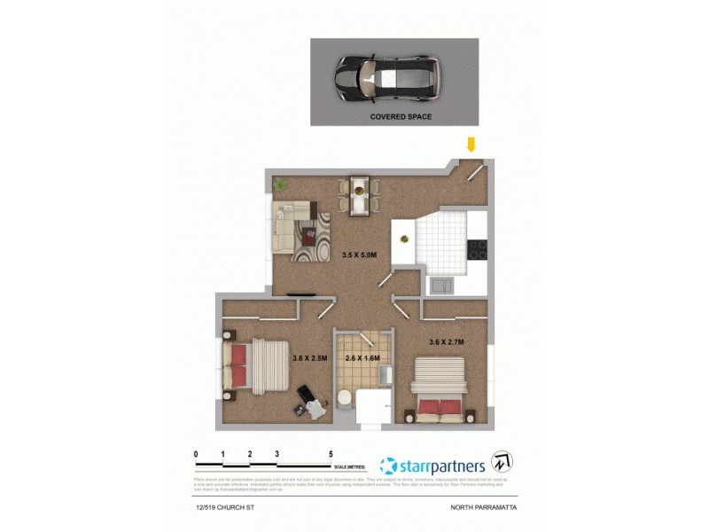 12/519 Church Street, North Parramatta NSW 2151 Floorplan