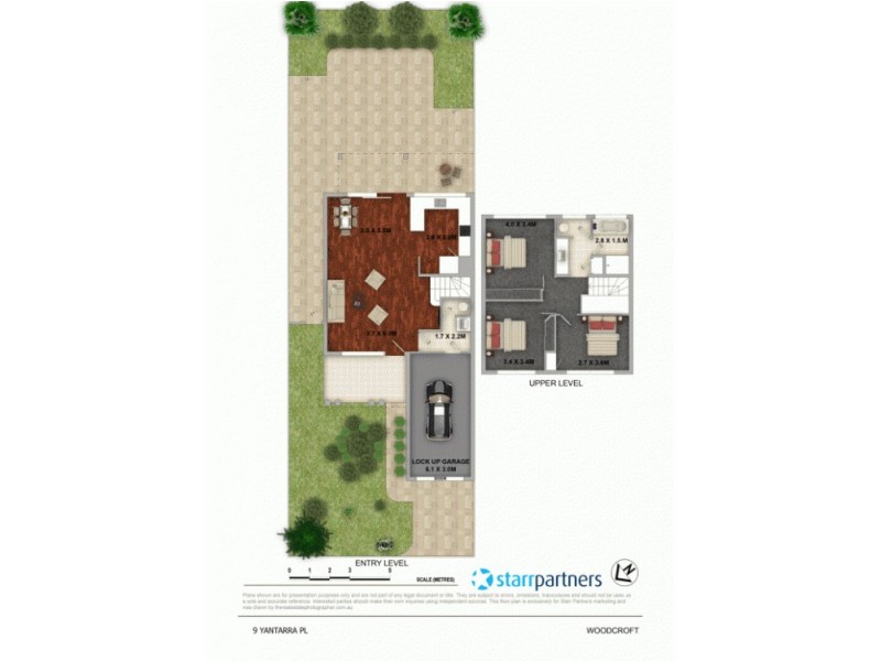 9 Yantara Place, Woodcroft NSW 2767 Floorplan