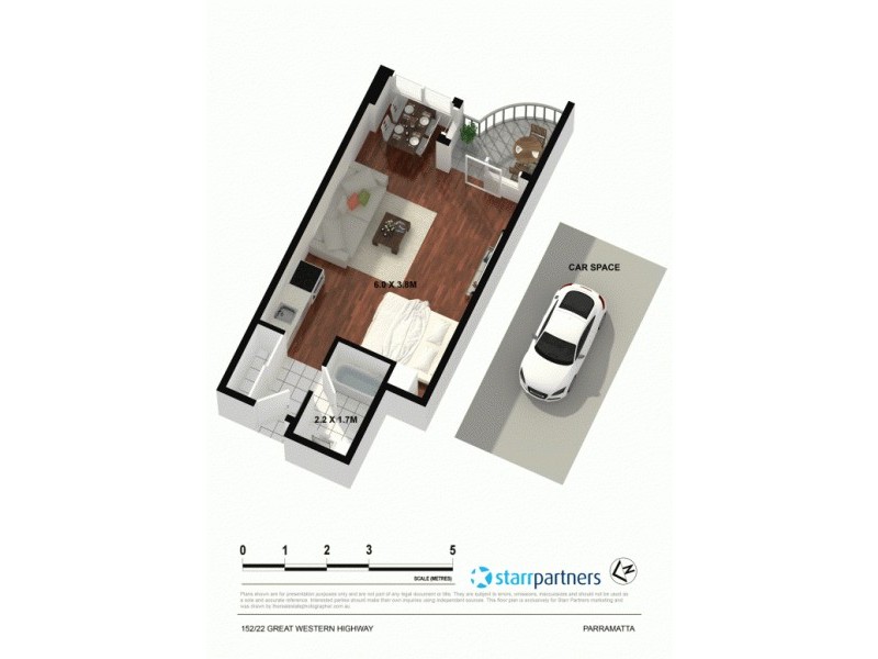 152/22 Great Western Highway, Parramatta NSW 2150 Floorplan