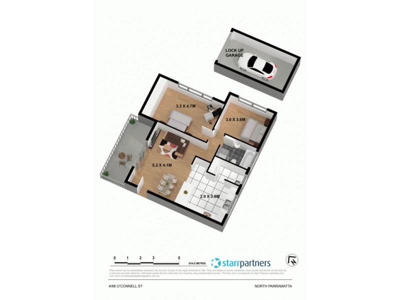 4/88 O’connell Street, North Parramatta NSW 2151 Floorplan