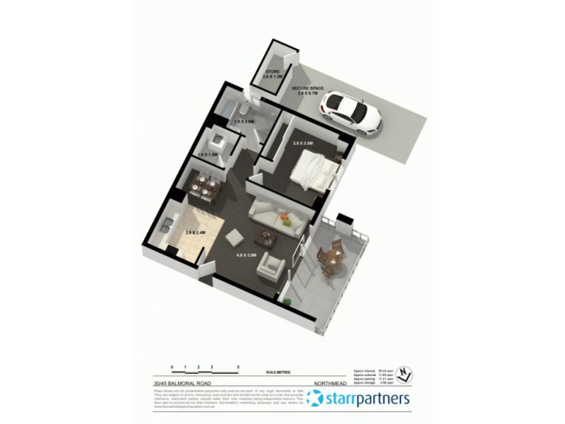 30/45-51 Balmoral Rd, Northmead NSW 2152 Floorplan