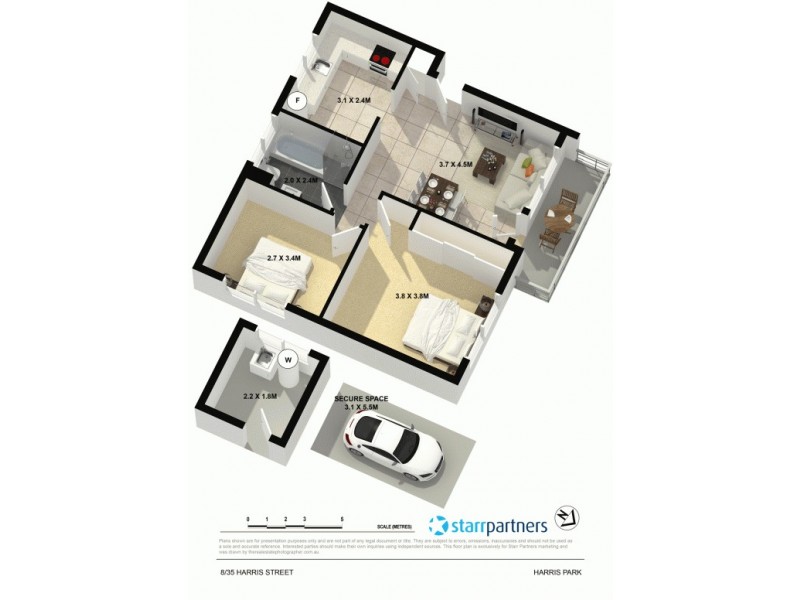 8/35 Harris St, Harris Park NSW 2150 Floorplan