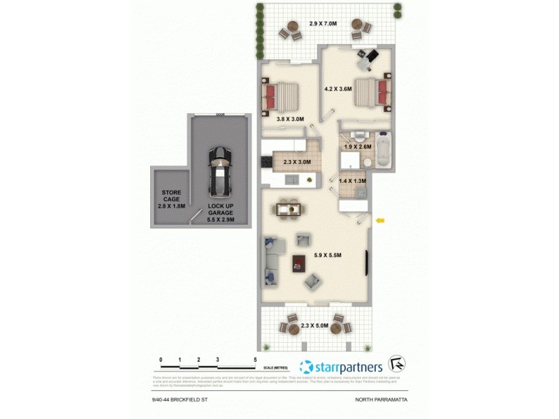 9/40-44 Brickfield Street, North Parramatta NSW 2151 Floorplan