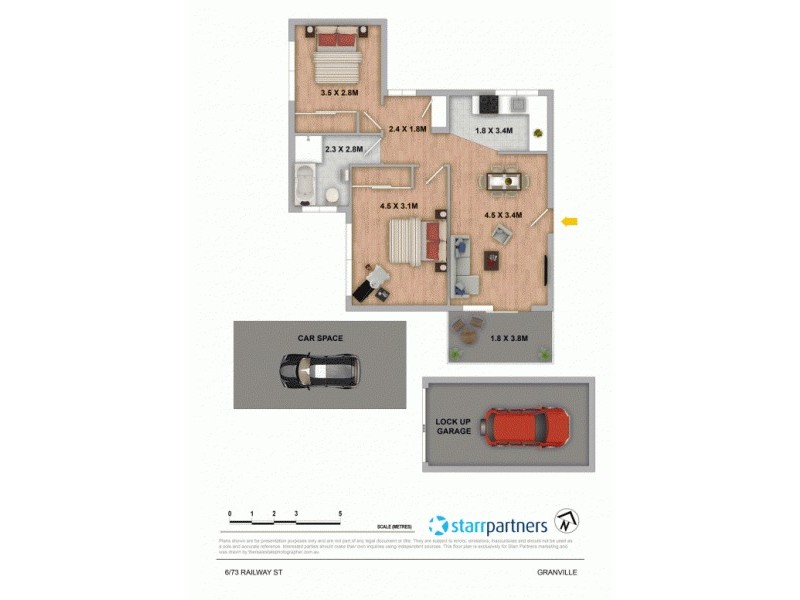 6/73-77 Railway Street, Granville NSW 2142 Floorplan