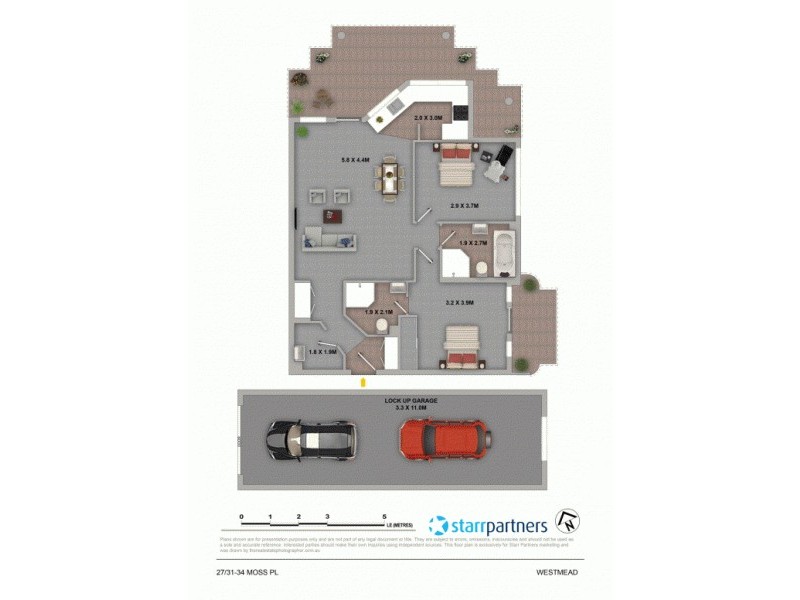 27/31-34 Moss Place, Westmead NSW 2145 Floorplan