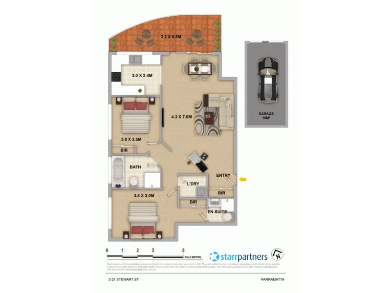 5/21 Stewart Street, Parramatta NSW 2150 Floorplan