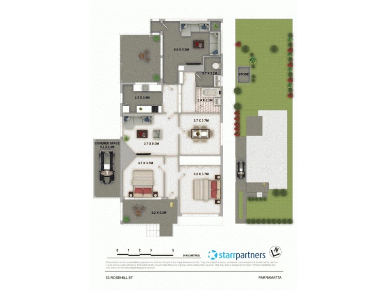 63 Rosehill Street, Parramatta NSW 2150 Floorplan