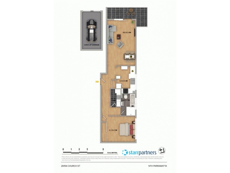 29/504 Church Street, North Parramatta NSW 2151 Floorplan