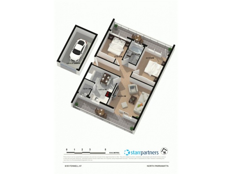 8/35-37 Fennell Street, Parramatta NSW 2150 Floorplan