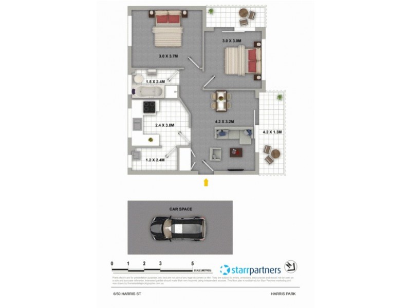 6/50 Harris Street, Harris Park NSW 2150 Floorplan