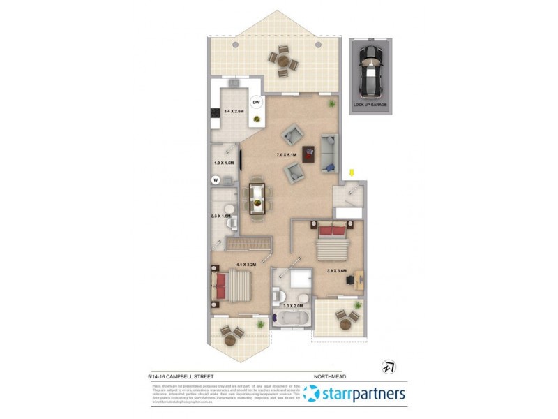 15/14-16 Campbell Street, Northmead NSW 2152 Floorplan