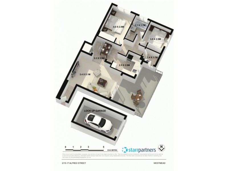 2/15-17 Alfred St, Westmead NSW 2145 Floorplan