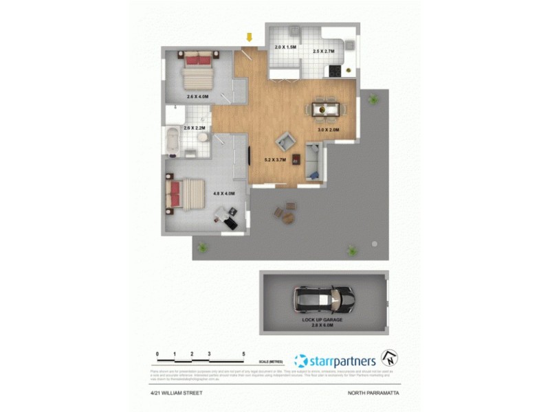 4/21 William Street, North Parramatta NSW 2151 Floorplan