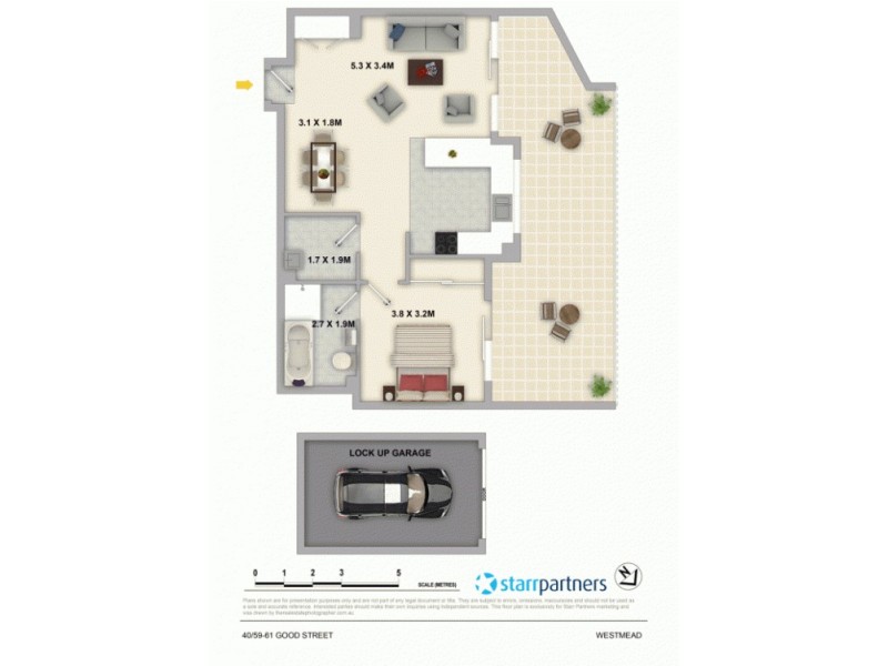 40/59-61 Good Street, Westmead NSW 2145 Floorplan