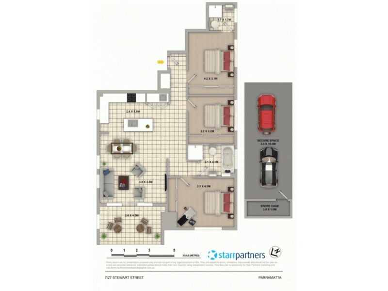 7/27 Stewart Street, Parramatta NSW 2150 Floorplan