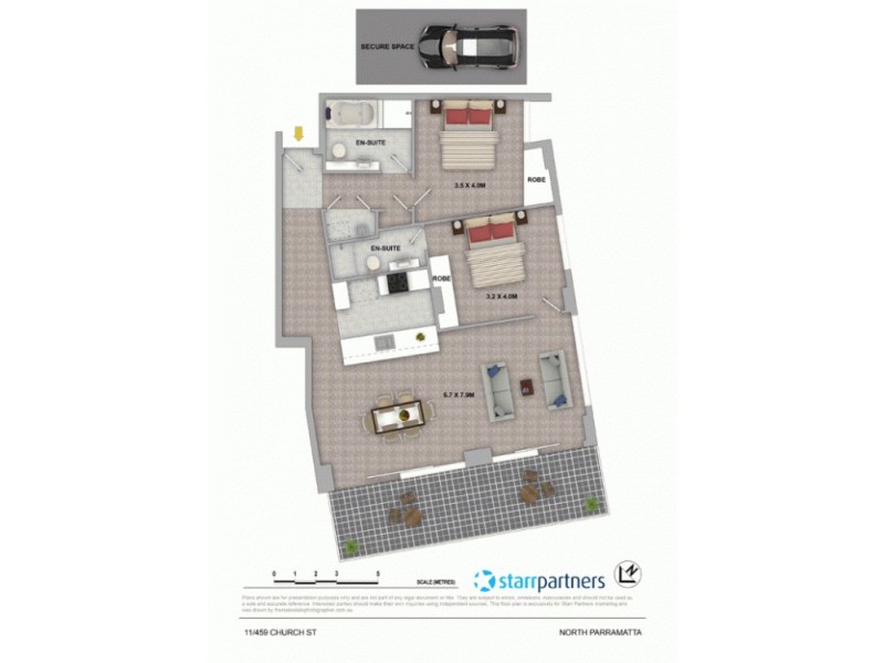 11/459-463 Church Street, Parramatta NSW 2150 Floorplan