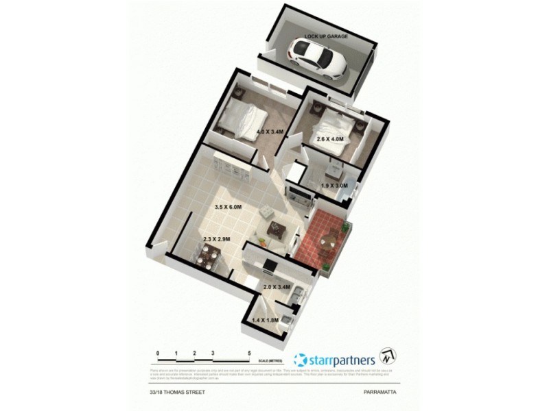 33/18 Thomas Street, Parramatta NSW 2150 Floorplan