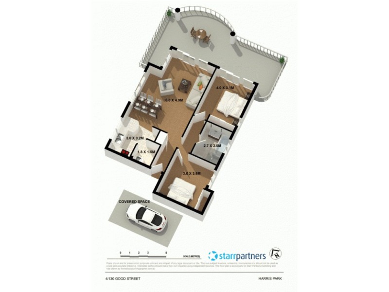 4/130 Good Street, Harris Park NSW 2150 Floorplan