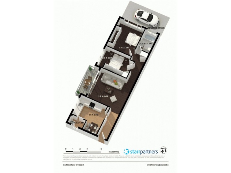 1/4 Mooney Street, Strathfield South NSW 2136 Floorplan