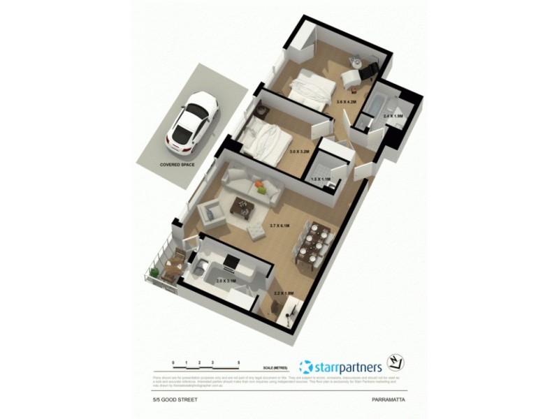 5/5 Good Street, Parramatta NSW 2150 Floorplan