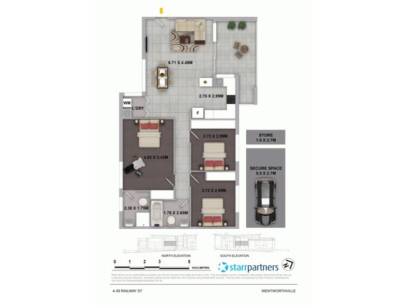 4/39 Railway Street, Wentworthville NSW 2145 Floorplan