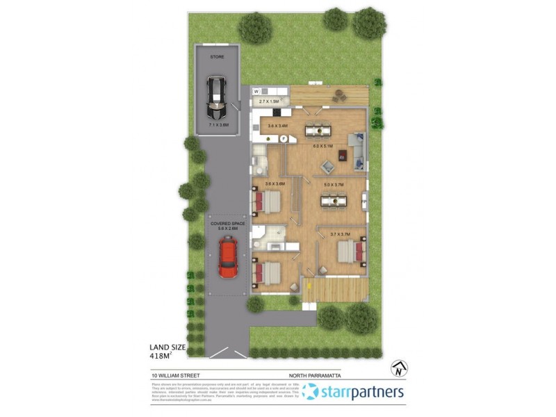 10 William Street, North Parramatta NSW 2151 Floorplan