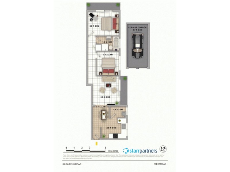 6/6 Queens Road, Westmead NSW 2145 Floorplan