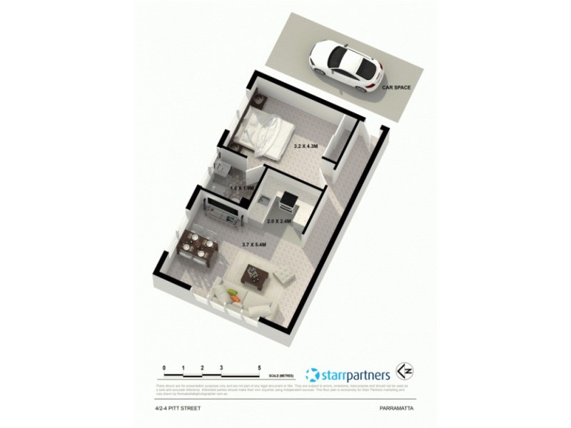 4/2-4 Pitt Street, Parramatta NSW 2150 Floorplan