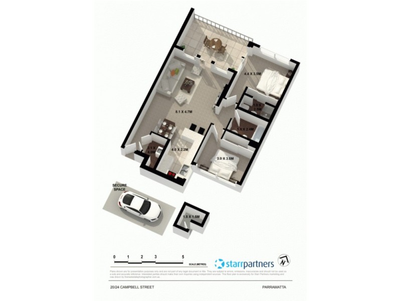 20/24 Campbell Street, Parramatta NSW 2150 Floorplan