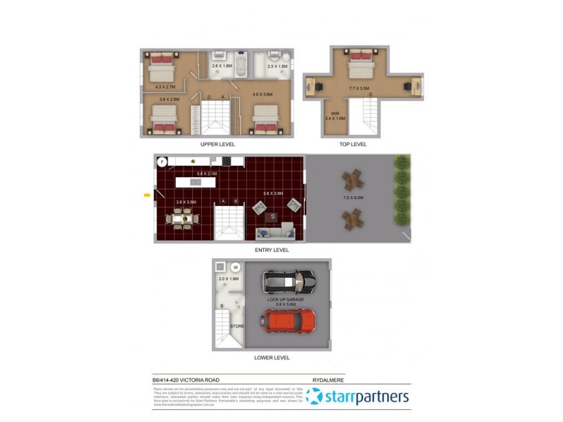 B6/414-420 Victoria Road, Rydalmere NSW 2116 Floorplan