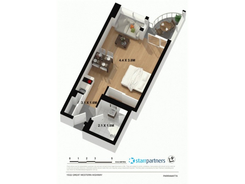 15/22-32 Great Western Highway, Parramatta NSW 2150 Floorplan