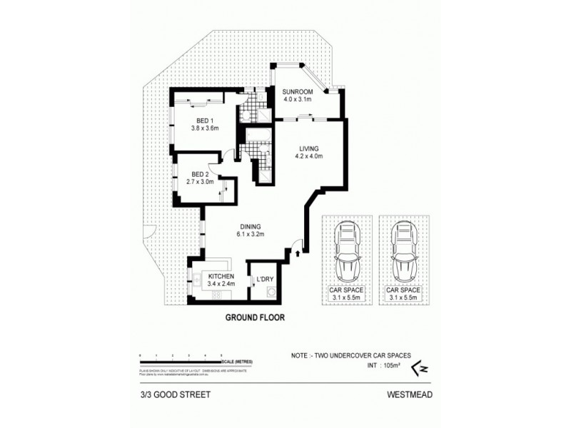 3/3 Good Street, Parramatta NSW 2150 Floorplan