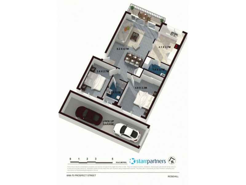 6/68-70 Prospect Street, Rosehill NSW 2142 Floorplan