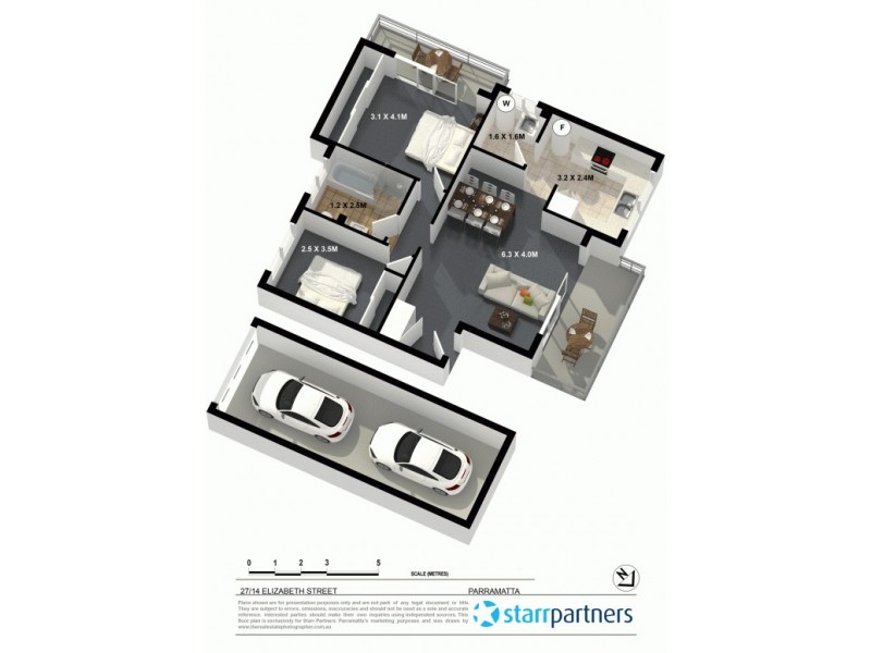 27/14-20 Elizabeth Street, Parramatta NSW 2150 Floorplan