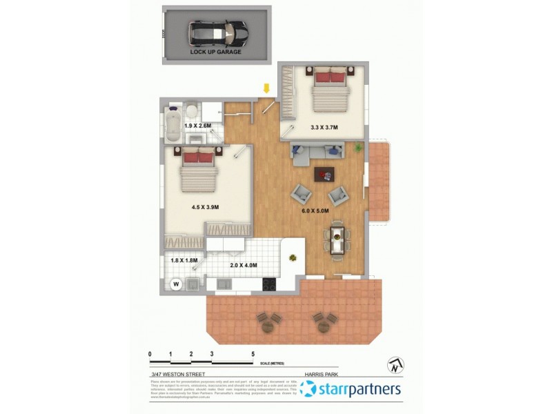 3/47 Weston Street, Harris Park NSW 2150 Floorplan