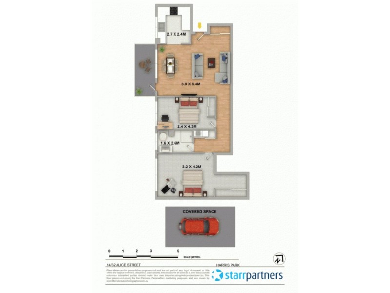 14/32 Alice Street, Harris Park NSW 2150 Floorplan