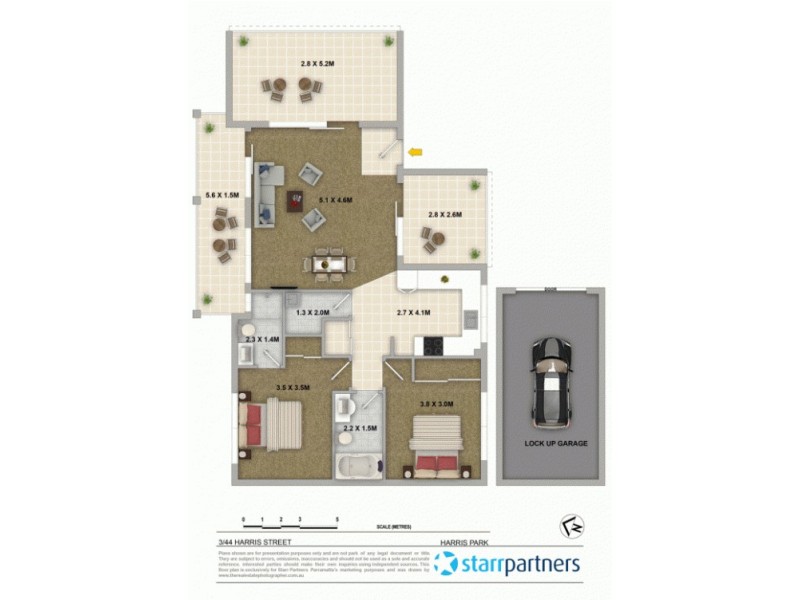 3/44 Harris Street, Harris Park NSW 2150 Floorplan