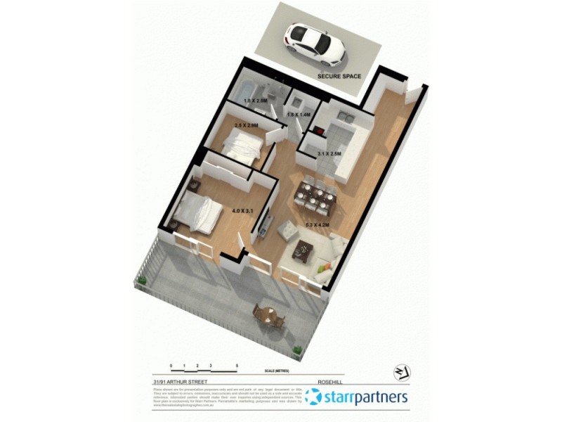 31/91-97 Arthur Street, Rosehill NSW 2142 Floorplan