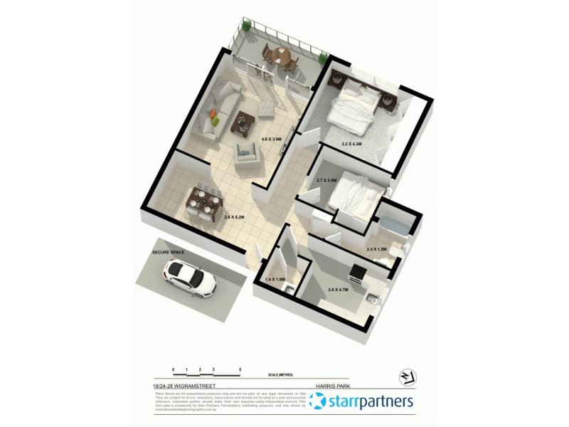 18/24-28 Wigram St, Harris Park NSW 2150 Floorplan