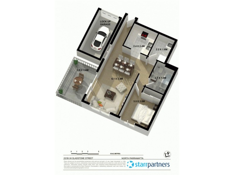 22/30-34 Gladstone Street, North Parramatta NSW 2151 Floorplan