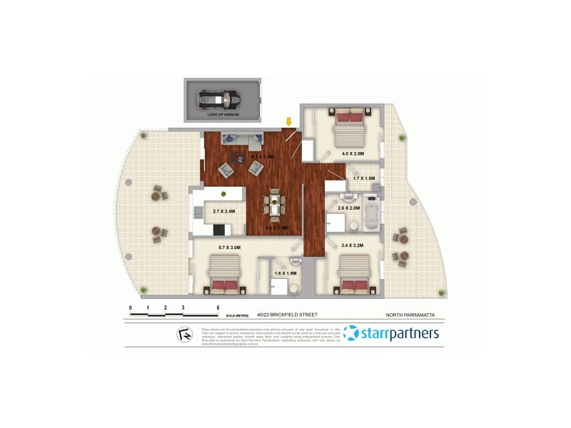 40/23 Brickfield Street, North Parramatta NSW 2151 Floorplan