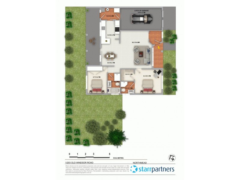 1/203 Old Windsor Road, Northmead NSW 2152 Floorplan